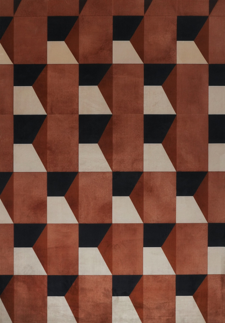 Teppich \'Valora\' - Braun in der Gruppe Einrichtung / Teppiche bei Reforma (RG01-25)