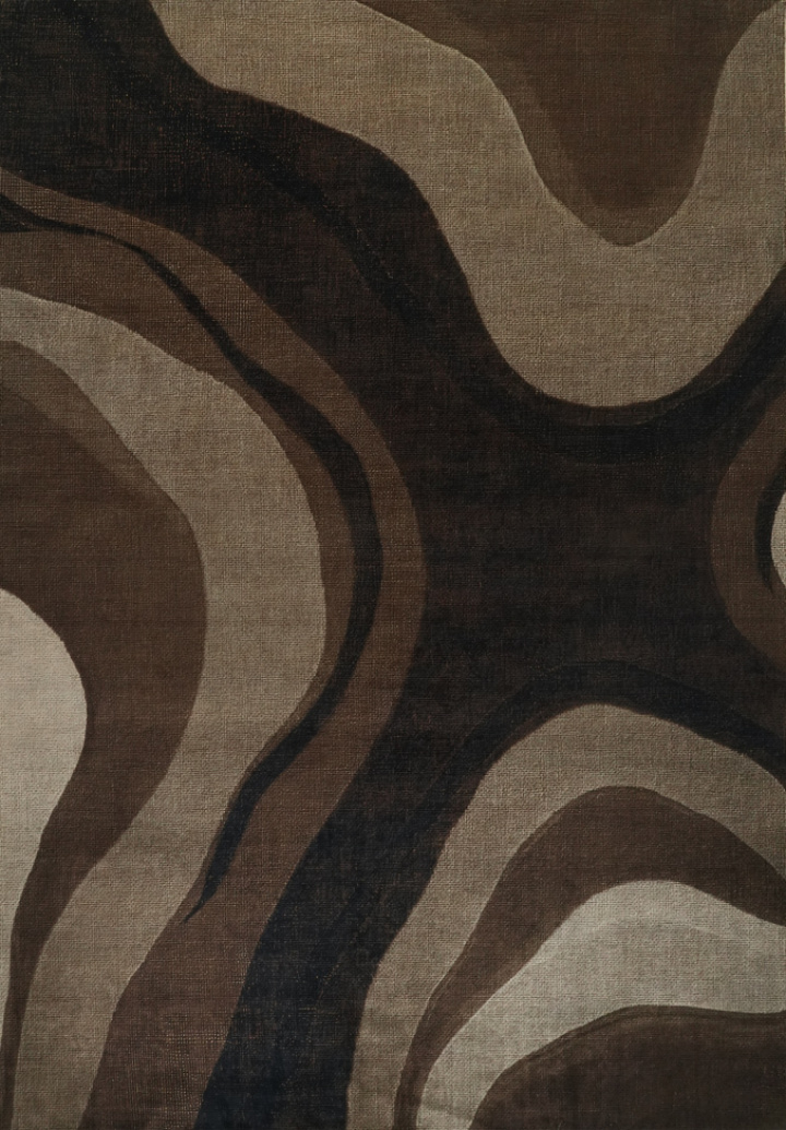 Teppich \'Marionae\' - Braun in der Gruppe Einrichtung / Teppiche bei Reforma (RG01-44)