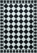 Teppich \'Crestina\' - Schwarz/Weiß