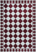 Teppich \'Crestina\' - Rot/Weiß
