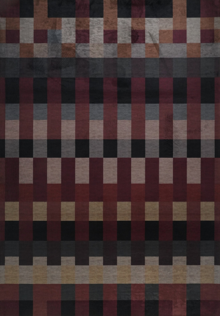 Teppich \'Markelo\' - Rot in der Gruppe Einrichtung / Teppiche bei Reforma (RG01-58)