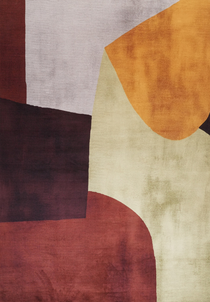 Teppich \'Ventaro\' 160x230 cm - Rot/Mehrfarbig in der Gruppe Einrichtung / Teppiche bei Reforma (RG182)