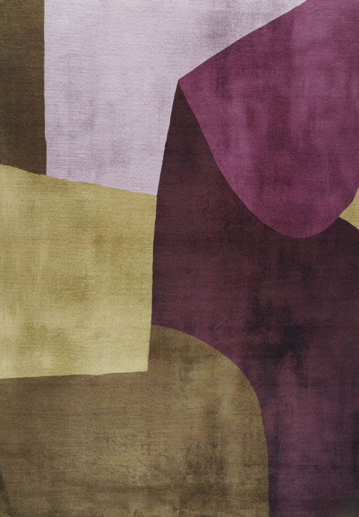 Teppich \'Ventaro\' 200x280 cm - Rosa/Braun in der Gruppe Einrichtung / Teppiche bei Reforma (RG193)