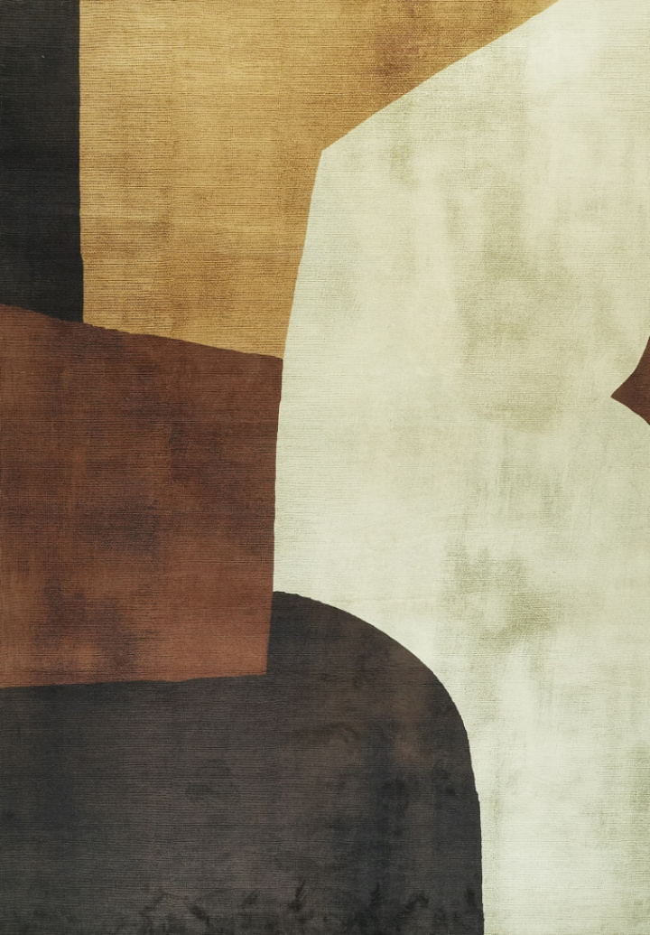 Teppich \'Ventaro\' 200x280 cm - Braun/Beige in der Gruppe Einrichtung / Teppiche bei Reforma (RG197)