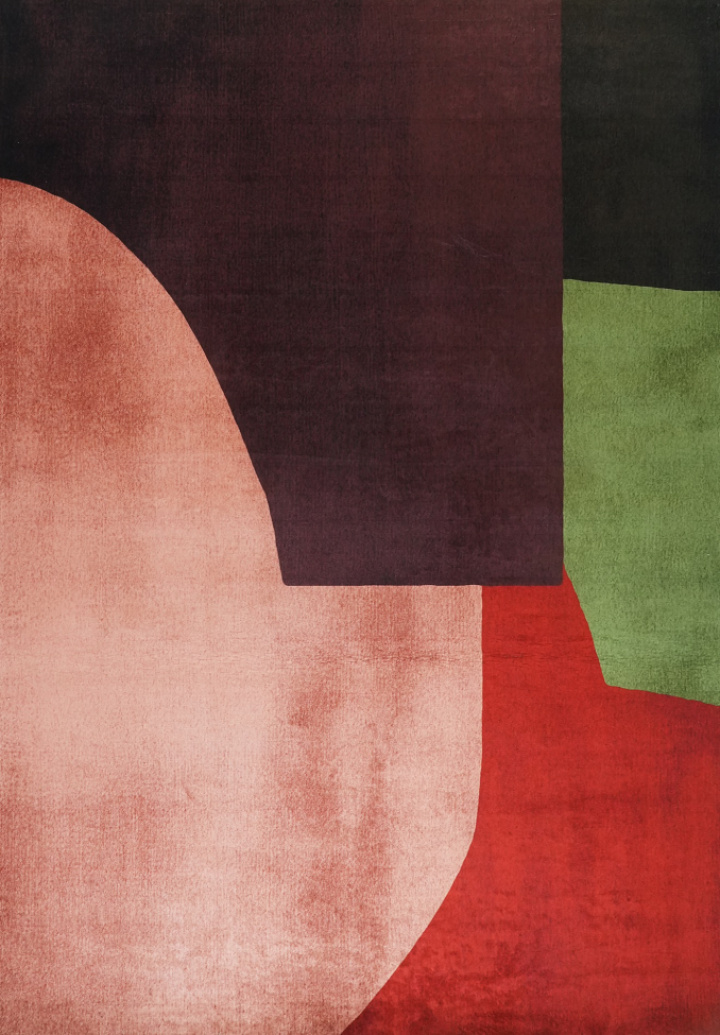 Teppich \'Savelle\' 160x230 cm - Rot/Mehrfarbig in der Gruppe Einrichtung / Teppiche bei Reforma (RG202)