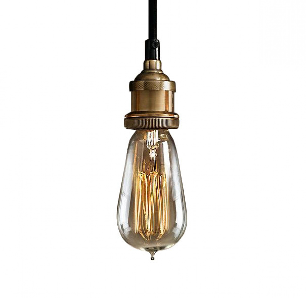 Vintage Lampe - Messing