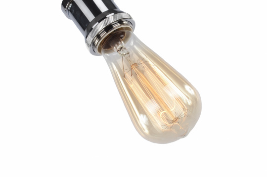Deckenleuchte \'Chrom\' - Glas / Metall