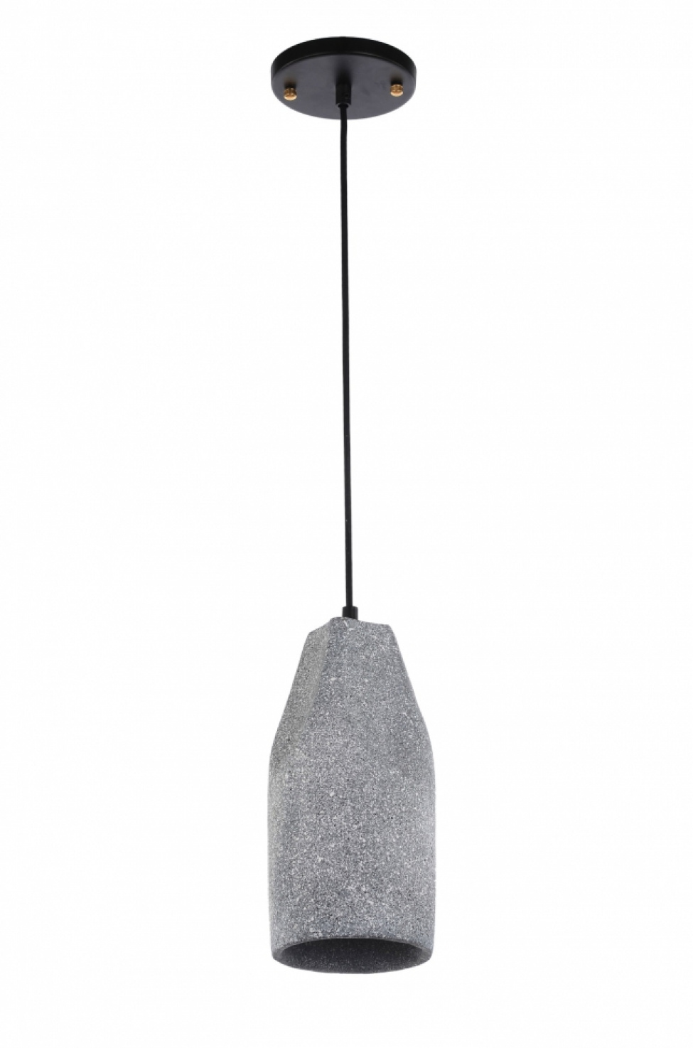 Deckenlampe \'Steinzylinder\' - Zement