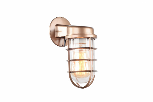 Wandleuchte \'Industrial Cage\' - Rust