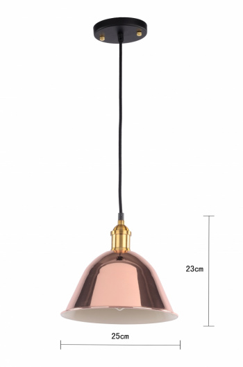 Deckenlampe \'Rose\' - Ros?gold