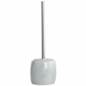 WC Börste Marmor - Weiß / Stahl