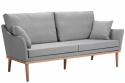Sofa Nordic 3 Sitzer - Grau