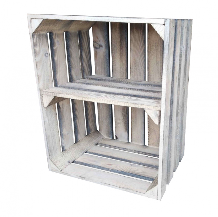 Holzkiste \'Roggen\' - Weiß / Holz in der Gruppe SALE / Einrichtung / Dekoration bei Reforma (S17-wooden-C)