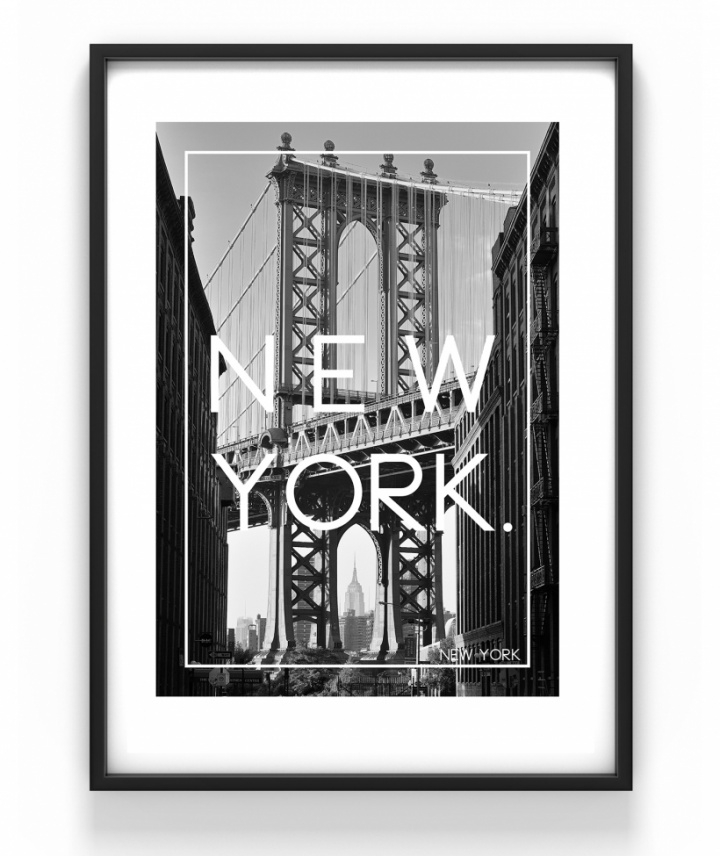 Plakat - New York Foto in der Gruppe DEKORATION / Dekoration / Poster & Prints bei Reforma (S20r)