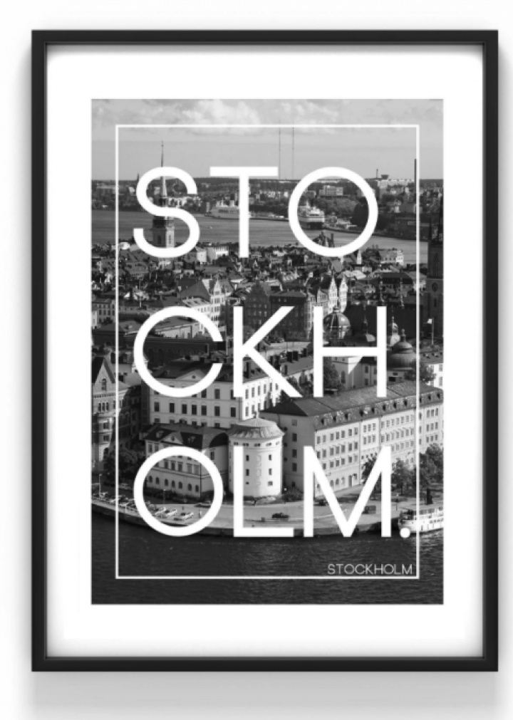 Plakat - Stockholm Foto 30 x 40 cm