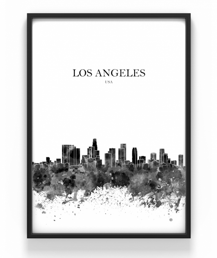 Plakat - Los Angeles in der Gruppe DEKORATION / Dekoration / Poster & Prints bei Reforma (S3r)