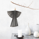 Weihnachtsdekoration \'Angel\' - Grau L