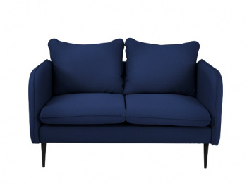 Sofa \'Posh\' - 2-Sitzer Blau / Schwarz