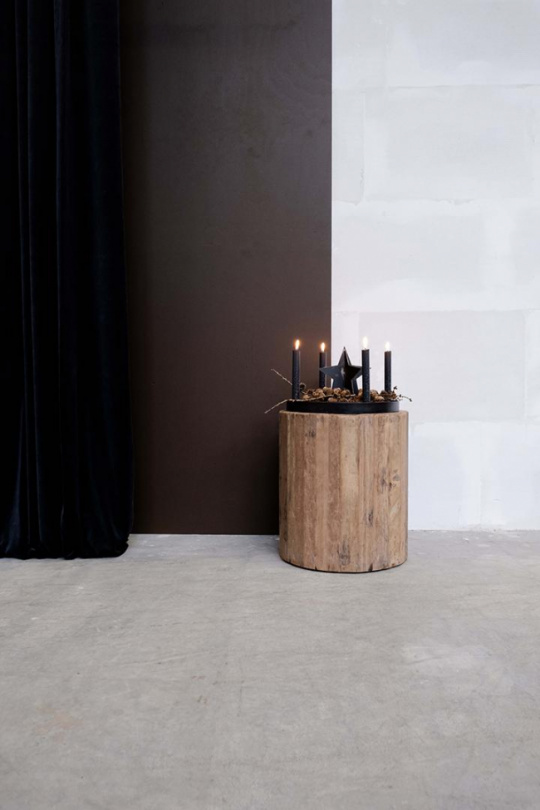 Runder Beistelltisch - Vintage