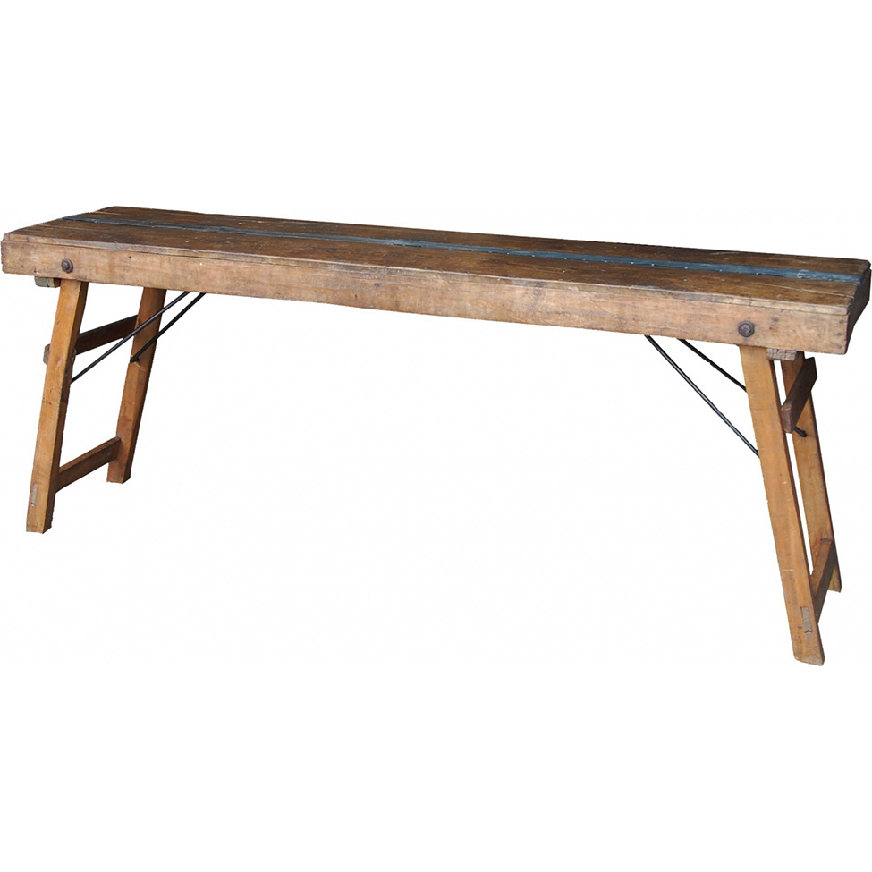 Schreibtisch / Beistelltisch Holz - Vintage