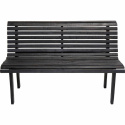 Bank mit Rippen Vintage - Svart