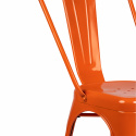 Stuhl \'Montmartre\' - Orange Lack