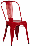 Stuhl \'Montmartre\' - Rot lackiert