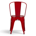 Stuhl \'Montmartre\' - Rot lackiert