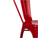 Stuhl \'Montmartre\' - Rot lackiert