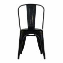 Stuhl \'Montmartre\' - Vintage schwarz