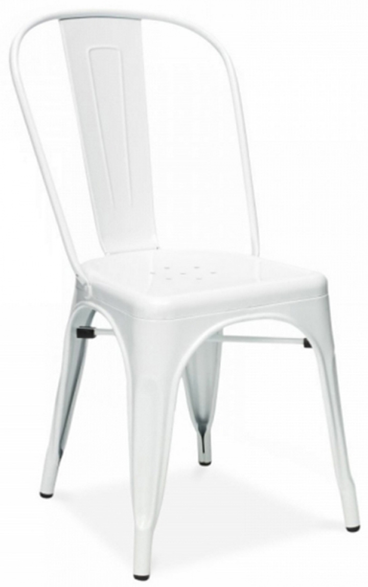 Stuhl 'Montmartre' - Wei lackiert