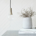 Trichter\' Lampe - Silber
