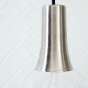 Trichter\' Lampe - Silber