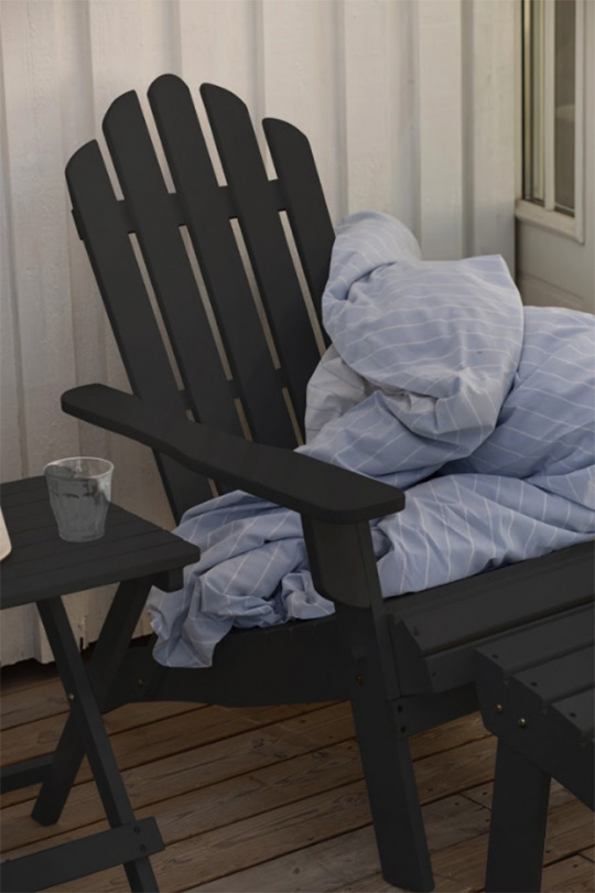 Gartentisch \'Lounge\' - Schwarz