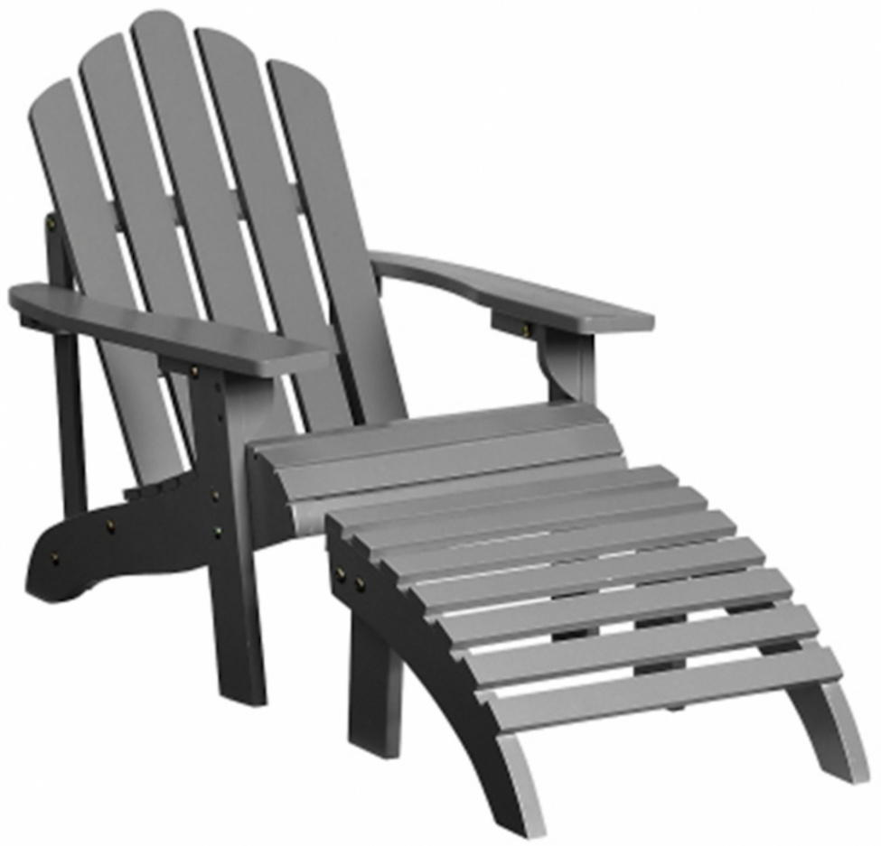 Liegestuhl \'Lounge\' - Grau