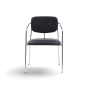 Sessel \'Ebba\' - Schwarz/Silber