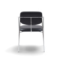 Sessel \'Ebba\' - Schwarz/Silber
