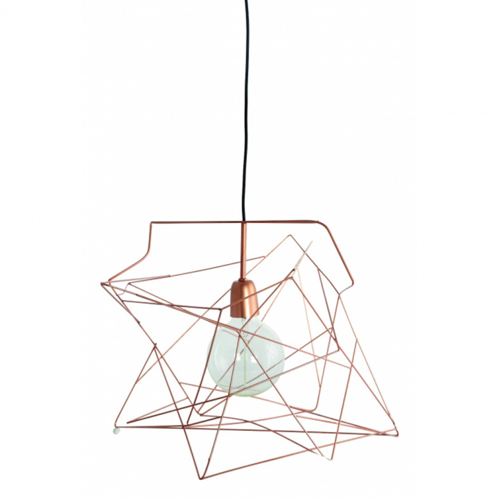 Lampenschirm Asymmetrisch - Kupfer