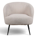 Sessel \'Capri\' - Beige/Bouclé