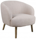 Sessel \'Capri\' holzbein - Beige