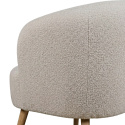 Sessel \'Capri\' holzbein - Beige
