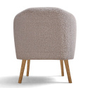 Sessel \'Capri\' holzbein - Beige