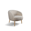 Sessel \'Capri\' holzbein - Weiß