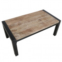 Couchtisch \'Mango Vintage\' - Holz / Schwarz