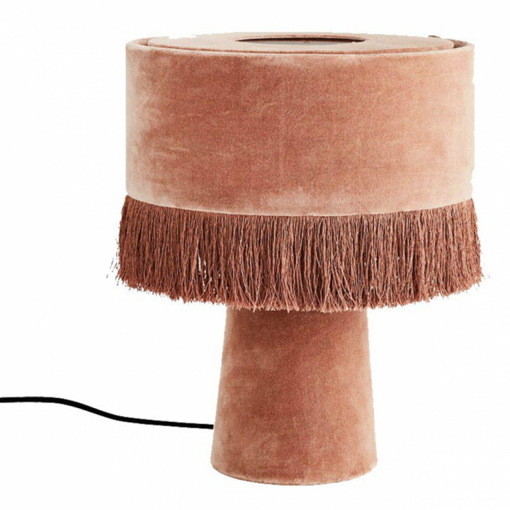 Tischlampe 'Velvet Retro' - Pink - Madam Stoltz