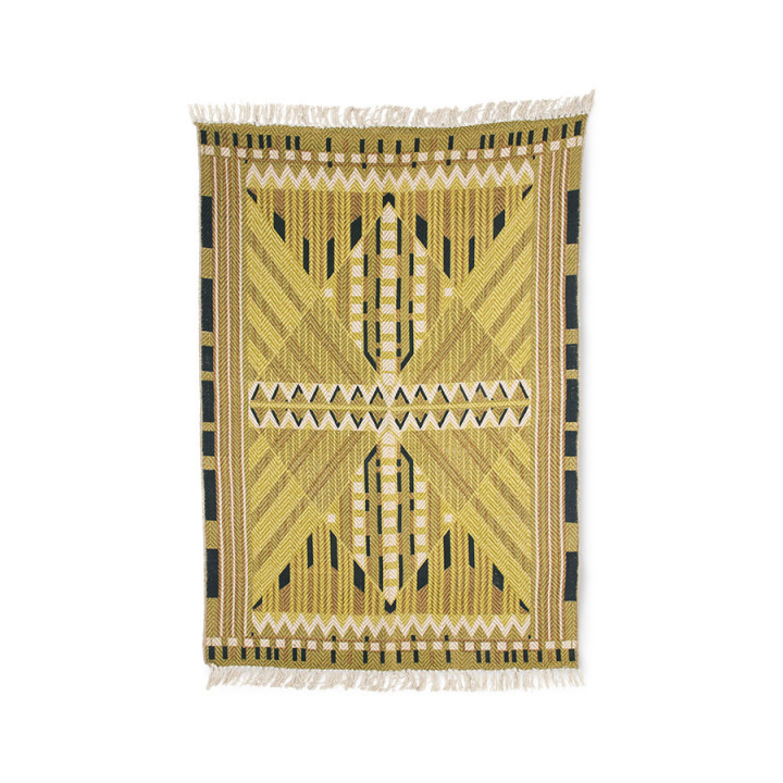 Teppich \'Gemustertes Retro\' - 120x180cm in der Gruppe Einrichtung / Teppiche / Wollteppiche bei Reforma (TTK3071)