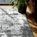 Viskose-Teppich \'Jodhpur\' 240 x 240 cm – Grau