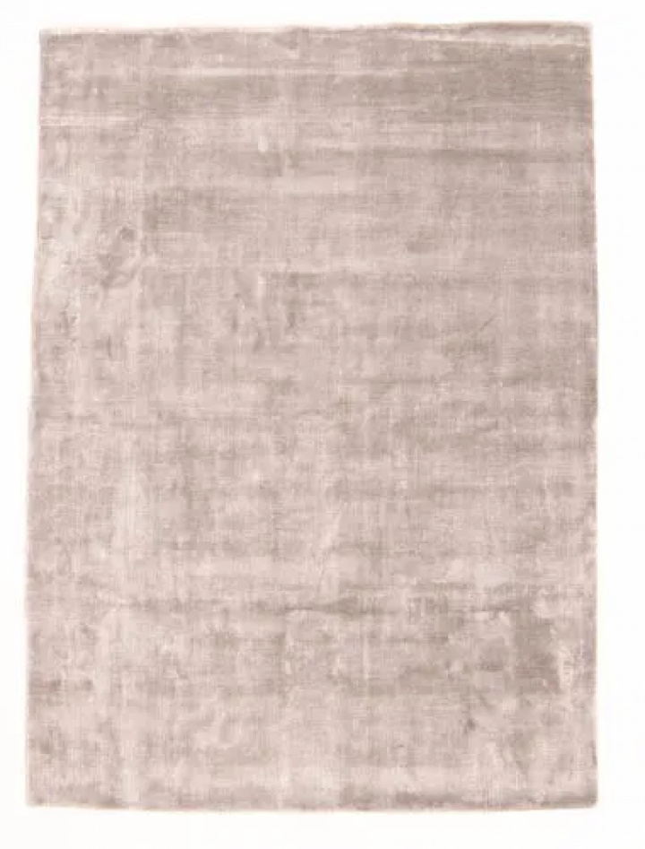 Viskose-Teppich \'Jodhpur\' 240x240cm - Hellgrau/Beige in der Gruppe Einrichtung / Teppiche / Gewebte Teppiche bei Reforma (V10160649)