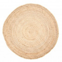Runder Teppich \'Flätan\' 200cm - Jute