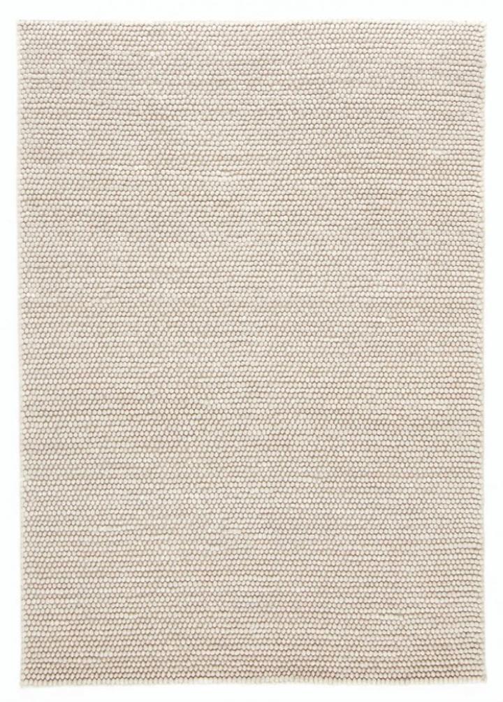 Wollteppich \'Avafors\' 70x140cm - Beige in der Gruppe Einrichtung / Teppiche / Wollteppiche bei Reforma (V10163749)